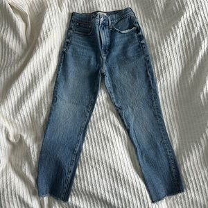 Madewell perfect vintage jean